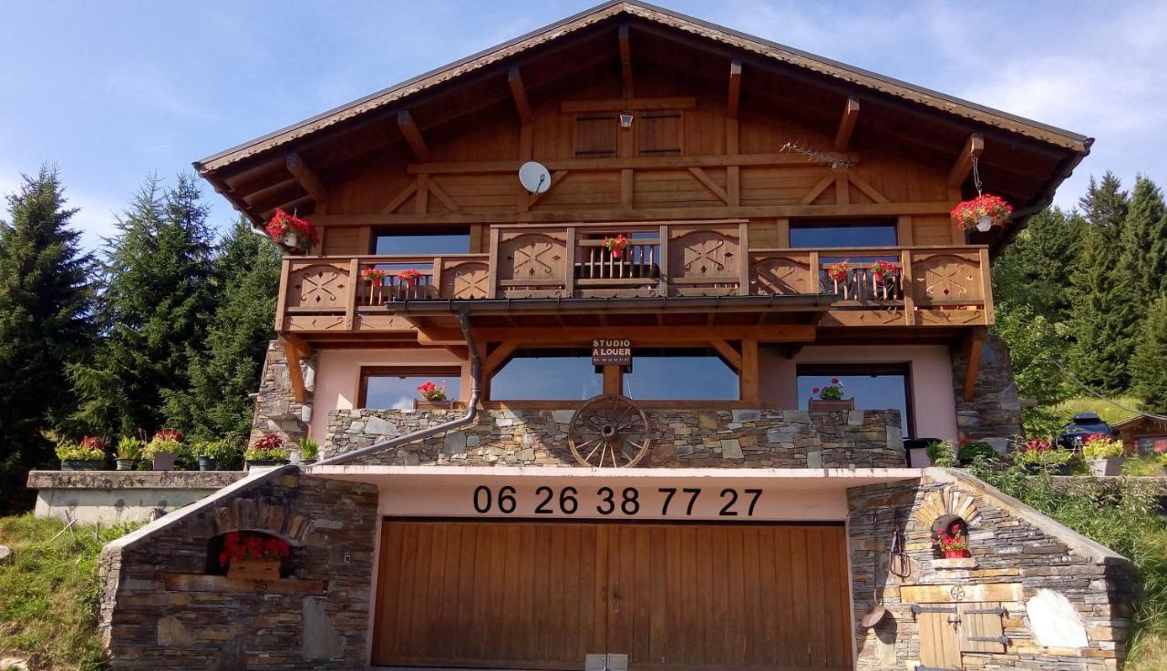 Les Saisies Cote Legette Appartement Dans Chalet Le Nepal Bagian luar foto
