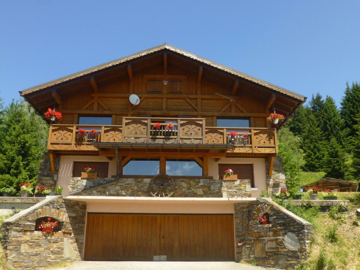Les Saisies Cote Legette Appartement Dans Chalet Le Nepal Bagian luar foto