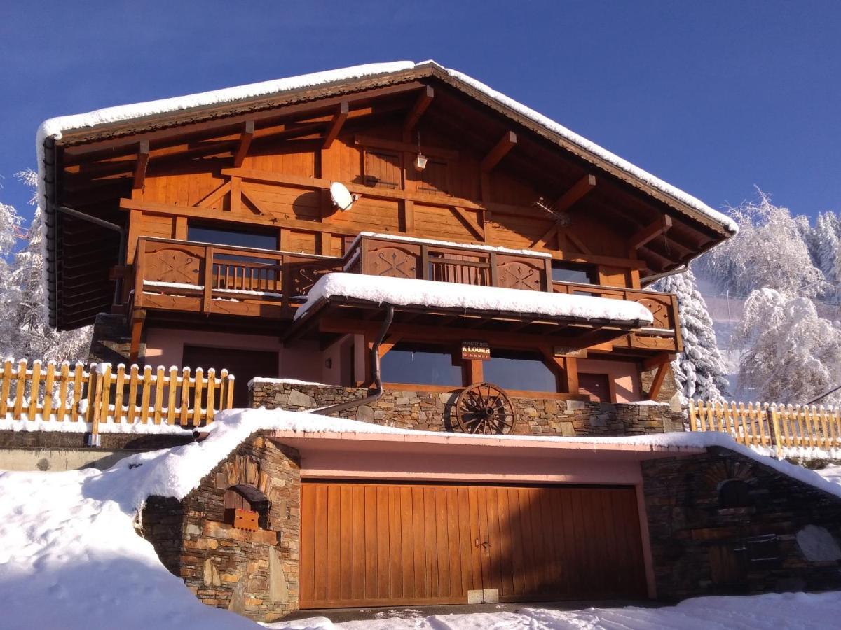 Les Saisies Cote Legette Appartement Dans Chalet Le Nepal Bagian luar foto