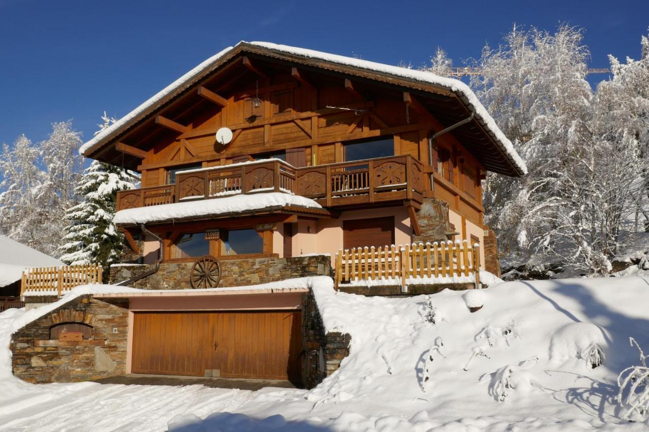 Les Saisies Cote Legette Appartement Dans Chalet Le Nepal Bagian luar foto